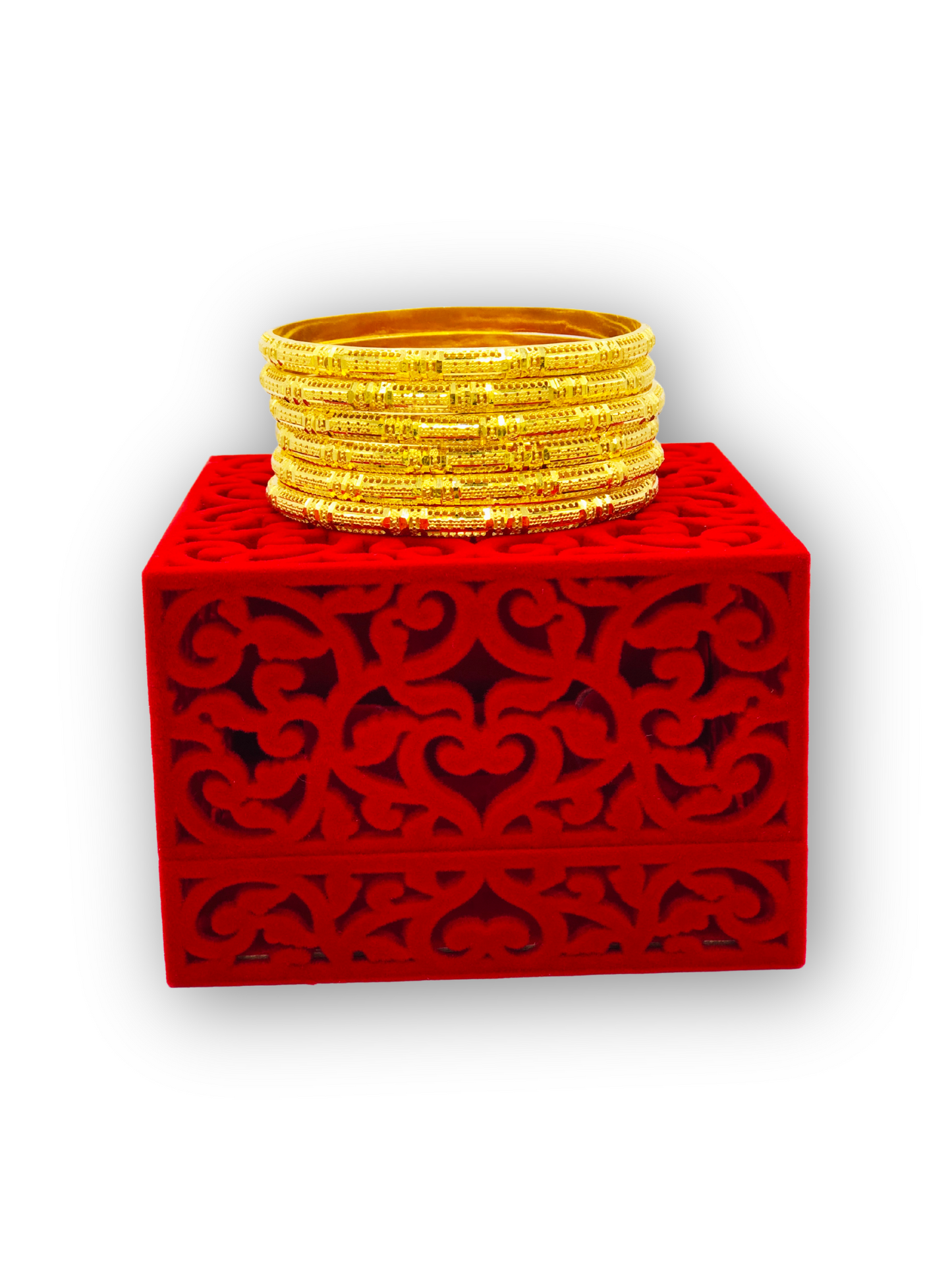 Golden Arabesque Bangles