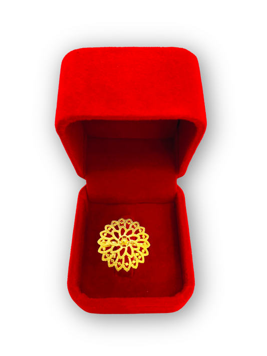 Glittering Gold Twilight Ring