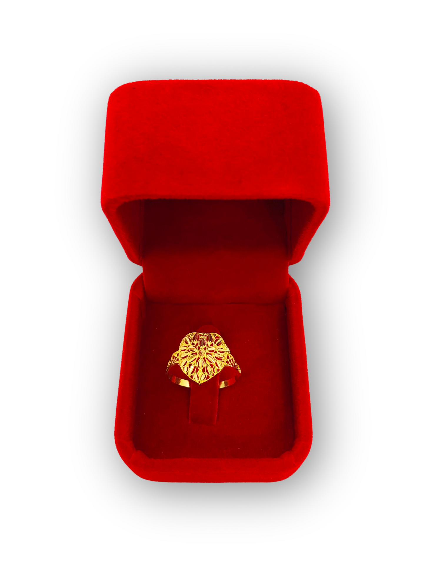 Graceful Glamour Gold Ring