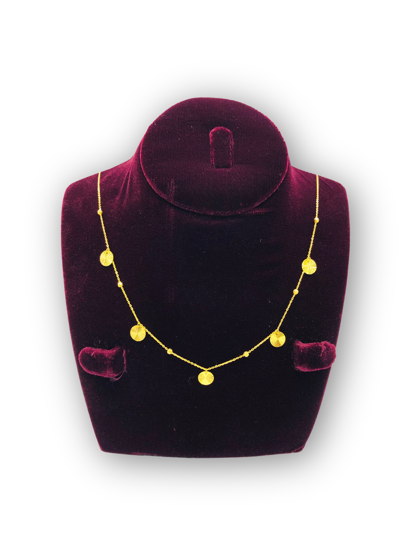 Regal Radiance Gold Neckwear Set