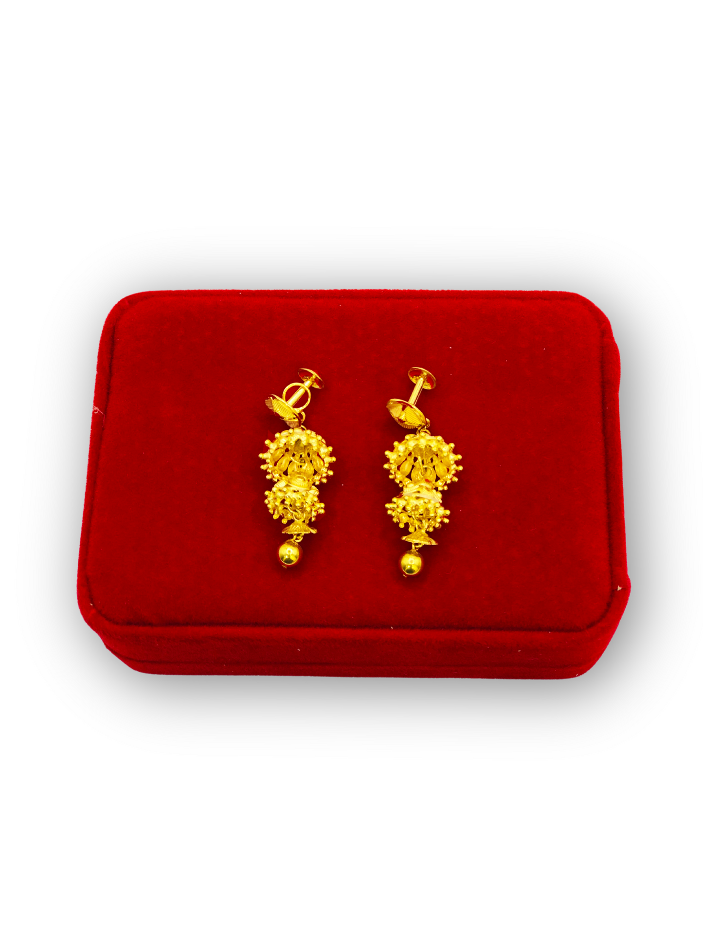 Enchanting Floral Bloom Jhumkas