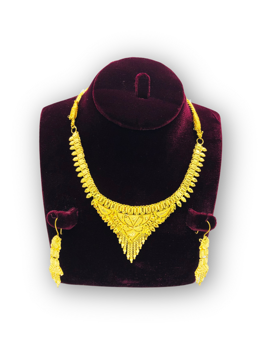 Luxe Neckpiece and Earrings Set