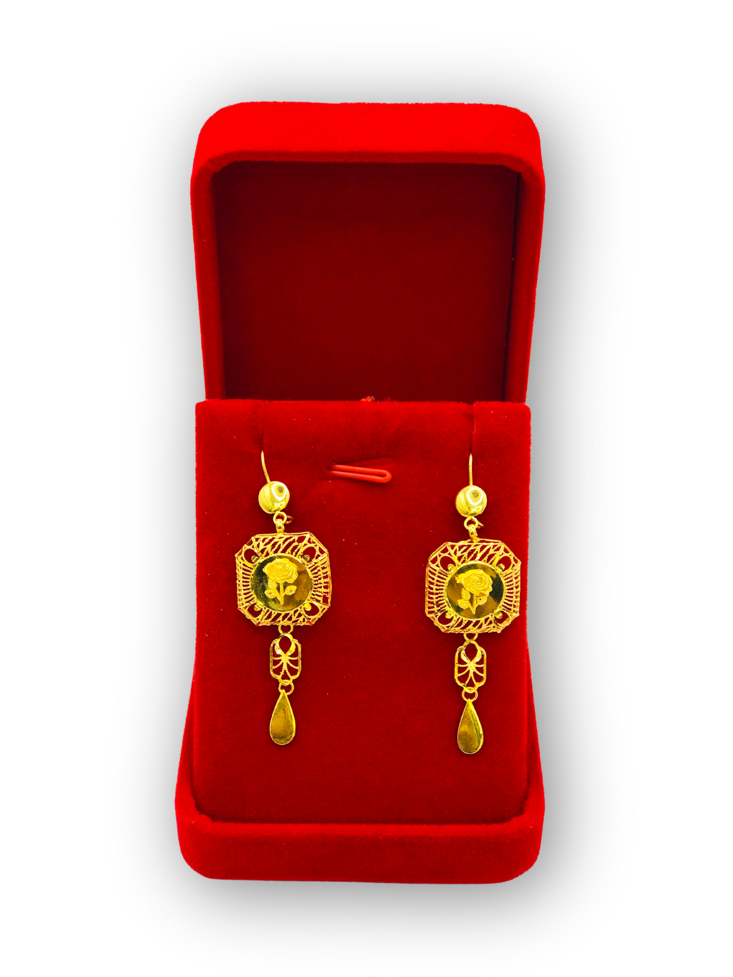 Timeless Elegance Gold Jhumkas