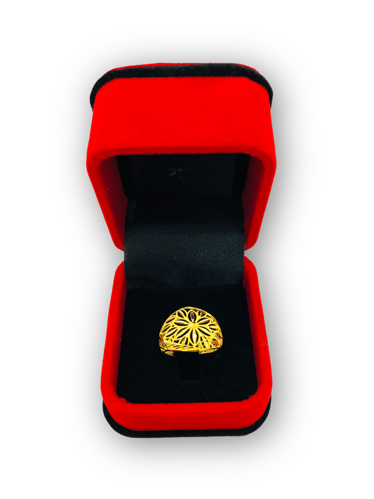 Majestic Monarch Gold Ring